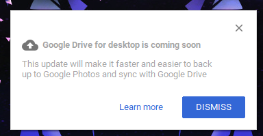 google drive for mac is going away replaced